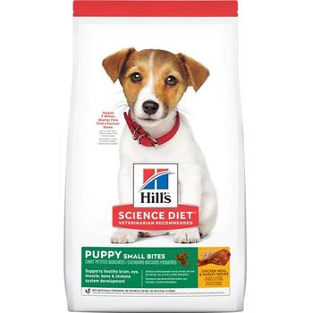 Hill's Science Diet Puppy Small Bites Chicken And Barley Recipe Dry Dog Food 2kg