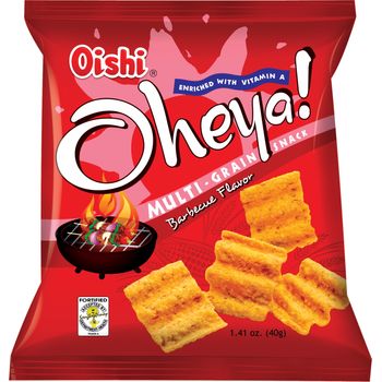 Oishi Oheya Multi Grain Snack Barbeque 40g
