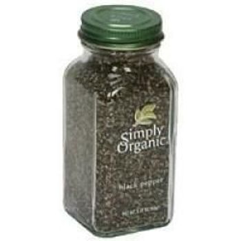 Simply Organic Black Pepper Medium Grind 65g