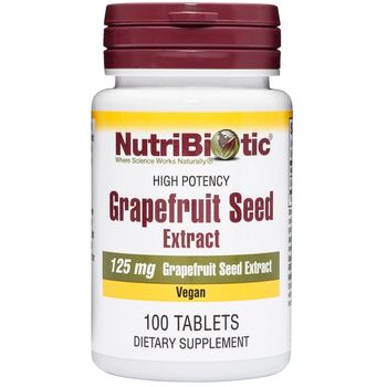 NutriBiotic - Grapefruit Seed Extract Tablets, 125mg (100 tablets)