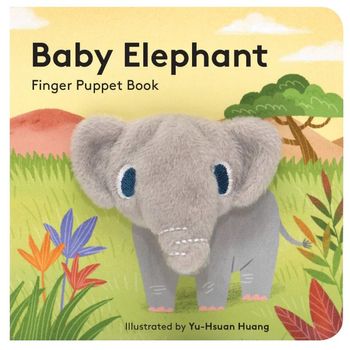 Chronicle Books Finger Puppet Book Baby Elephant