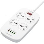 Ldnio SC4407 Defender Series Smart Extension 4 USB Port Power Strip Adapter