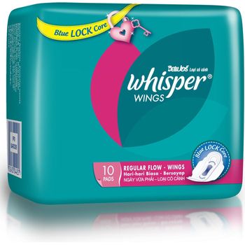 Whisper Wings Regular Flow Wings 10s 23cm