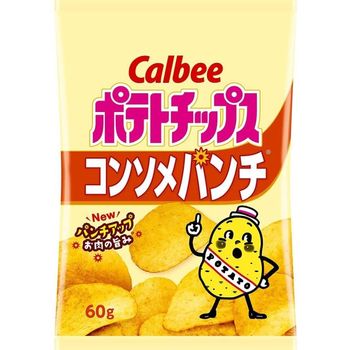 Calbee Potato Chips Consomme Punch 60g