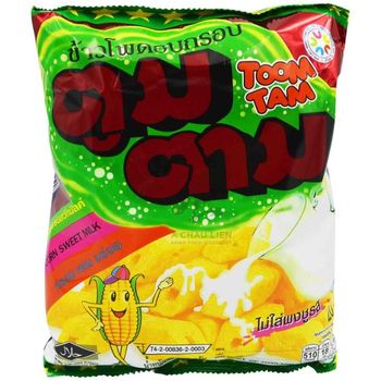 Toom Tam Corn Snack Corn Sweet Milk 91g