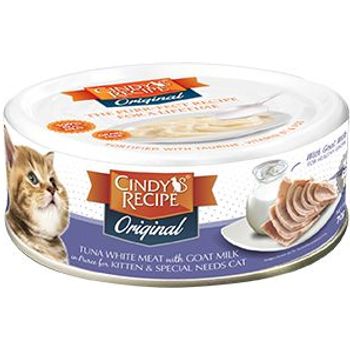 Cindy's Recipe Kitten Can White Meat Tuna + Goat's Milk Soup Mousse 70g