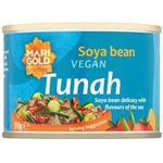 Marigold Vegan Tunah Soya Bean Tuna Alternative With Flavours Of The Sea 170g
