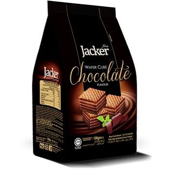 Jacker Chocolate Wafer 100g