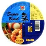 Unif Bowl Instant Noodles Artificial Shrimp Fish Flavour 108g