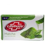 Lifebuoy Anti Bacterial Bar Soap Matcha Green Tea And Aloe Vera 110g
