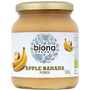 Biona Organic Apple & Banana Puree 360g