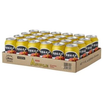 Asina Flavoured Can Drink China Apple 24 x 325ml