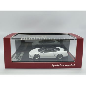 Ignition Model Honda NSX NA1 Pearl White Diecast Car