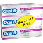 Oral-B Tooth And Gum Care Fresh Mint Toothpaste 3 x 100ml