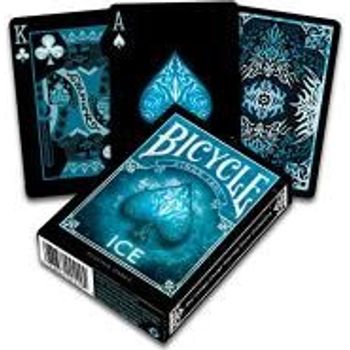 Bicycle Ice Theme Blue Playing Cards
