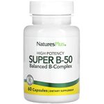 Nature’s Plus Super B-50, 60 Vegetarian Capsules 