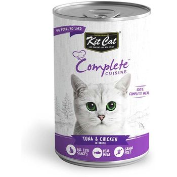 Kit Cat Complete Cuisine Tuna and Chicken Canned Cat Food 150g