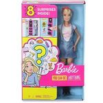 Barbie Surprise Doll Blonde with 2 Career Looks and Accessories