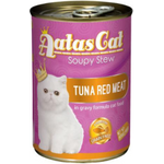 Aatas Cat Canned Food Soupy Stew Red Meat Tuna 400g