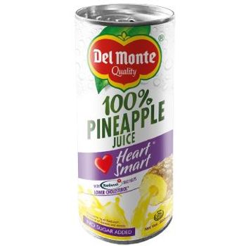 Del Monte Pineapple Juice Heart Smart 220ml