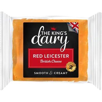 The King's Dairy Red Leicester Cheese 200g