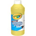 Crayola Washable Paint Yellow 500ml