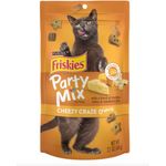 Friskies Partymix Cheezy Craze Crunch Cat Treats 60g