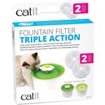 Catit Fountain Frameless Triple Action Filter 2Pcs