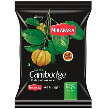 Nirapara Garcinia Cambodge Kudampuli 200g