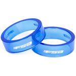 FSA Polycarbonate Headset Spacer 10mm Blue 10 Pieces