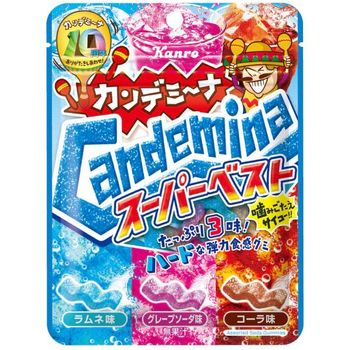 Kanro Kandemina Gummy Super Best 72g