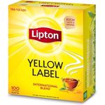 [Bundle of 2] Lipton Yellow Label Tea 100 X 2g