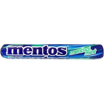 Mentos Chewy Dragees Menthol Mint 37g