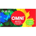Omni Acrylic Colour Paint Set 12cc Tube, 12 / 18 Colours