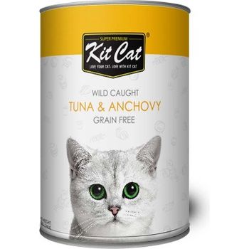 Kit Cat Canned Food Tuna & Anchovy 400g