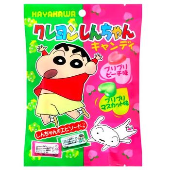 Hayakawa Peach Grape Shin Chang Candy 80g