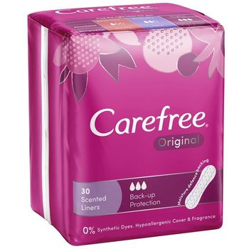 Carefree Unscented Original Liners 30 Pack