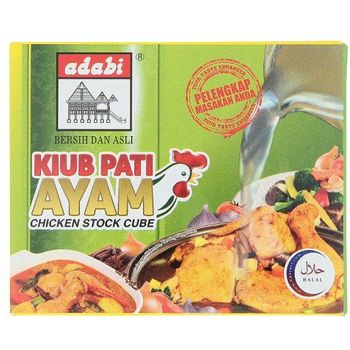 Adabi Kuib Pati Ayam / Chicken Stock Cube 60g
