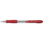 Pilot Writing Ballpoint Pen Pilot Super Grip Retractable Tip Fine Red