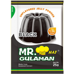 Mr Hat Gulaman Jelly Powder Mix Black 25g