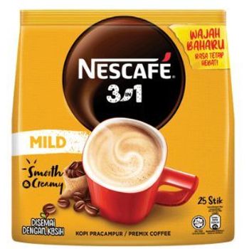 Nestle Nescafe 3 In 1 Mild Smooth And Creamy 540g