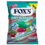 Fox's Crystal Clear Candy Mint Blossom Oval Candy 125g ( Bundle of 6)