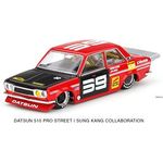 Mini GT Datsun 510 Pro Street Sk510 Red Kaido House lhd diecast Car