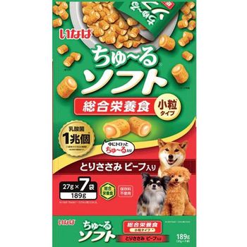 Inaba Dog Churu Soft Meal Chicken Fillet with Beef 27g