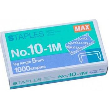Max Staples No.10-1M 5mm 1000 Staples