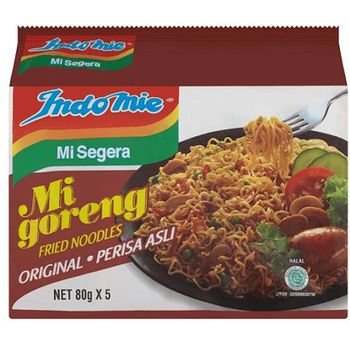 Indomie Mi Goreng Fried Noodles 5pcs x 80g