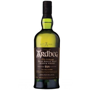 Ardbeg 10 Year Old Islay Single Malt Scotch Whisky 46% 700ml