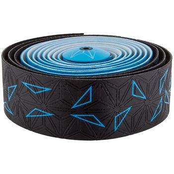 Supacaz Super Sticky Kush Star Fade Bar Tape Neon Blue