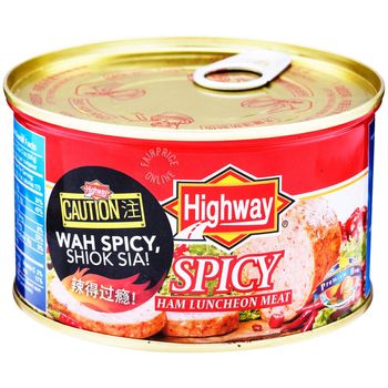 Highway Ham Luncheon Meat Spicy 397g
