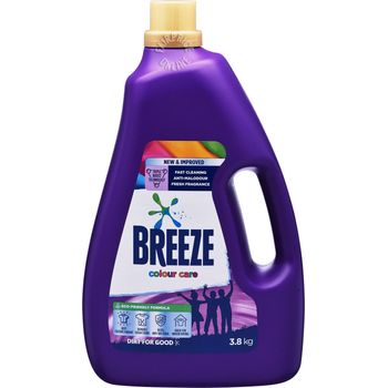Breeze Liquid Detergent Colour Care 3.8kg